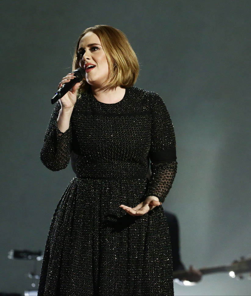 Adele performs at the The X Factor Series Finals in London on December 