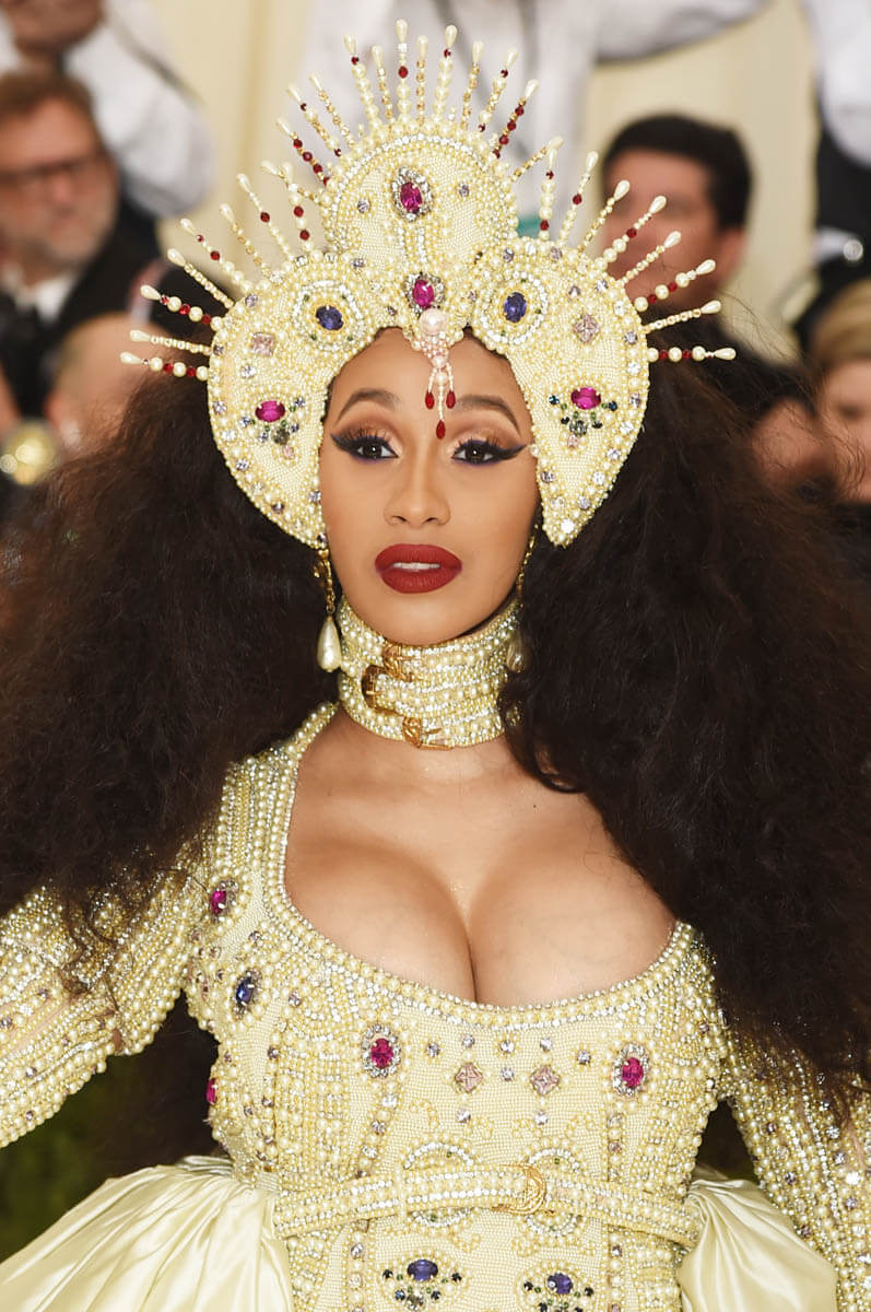 Cardi B brought the drama to the 2018 Met Gala