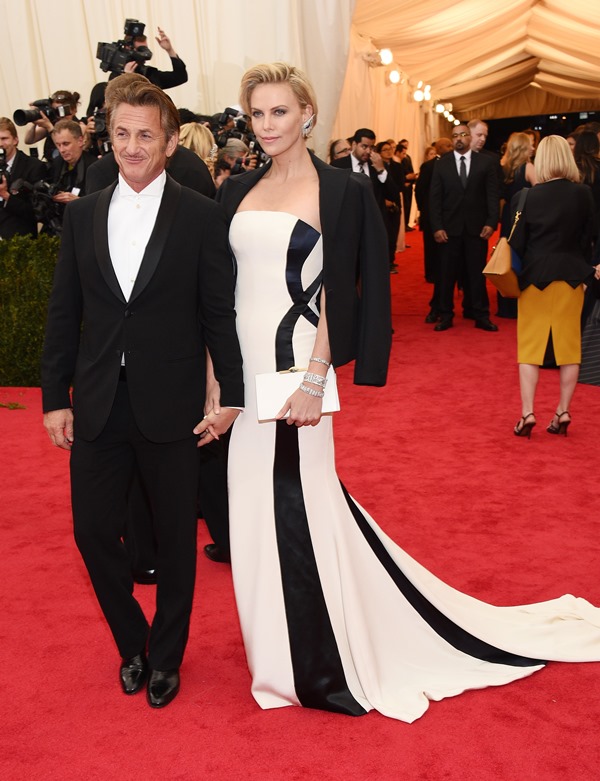 Charlize Theron And Sean Penn At The Met Gala 2014lainey