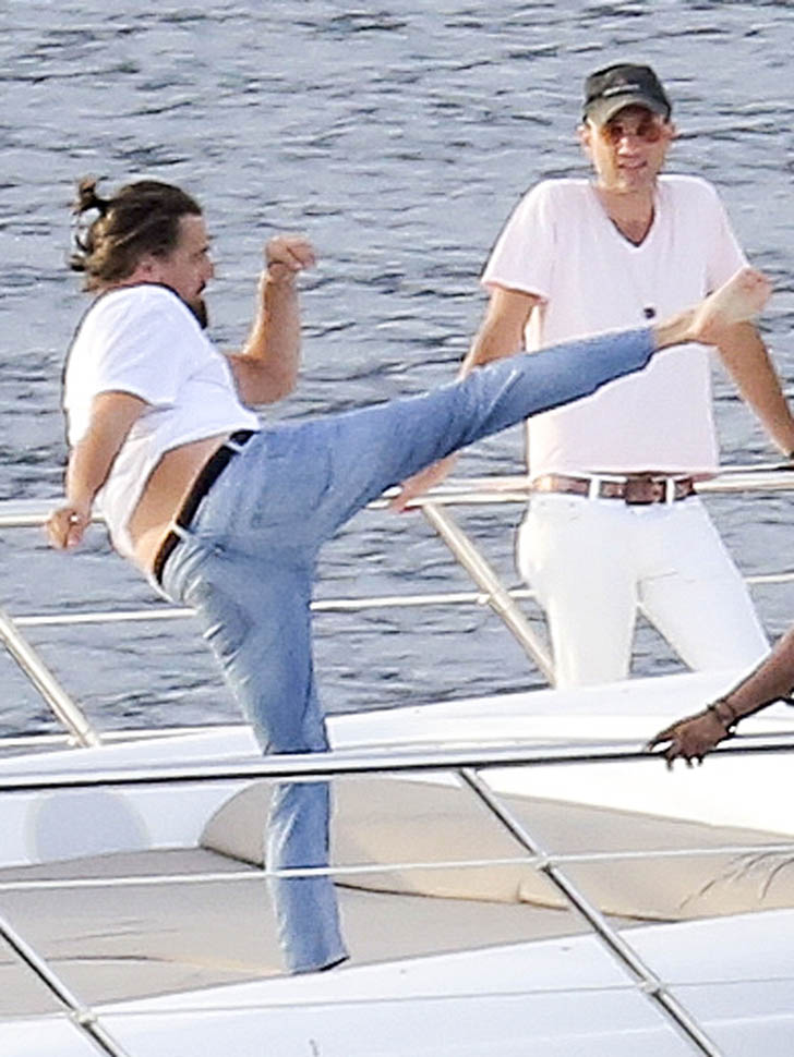 Leonardo DiCaprio’s model-crawl hits Saint Tropez|Lainey Gossip