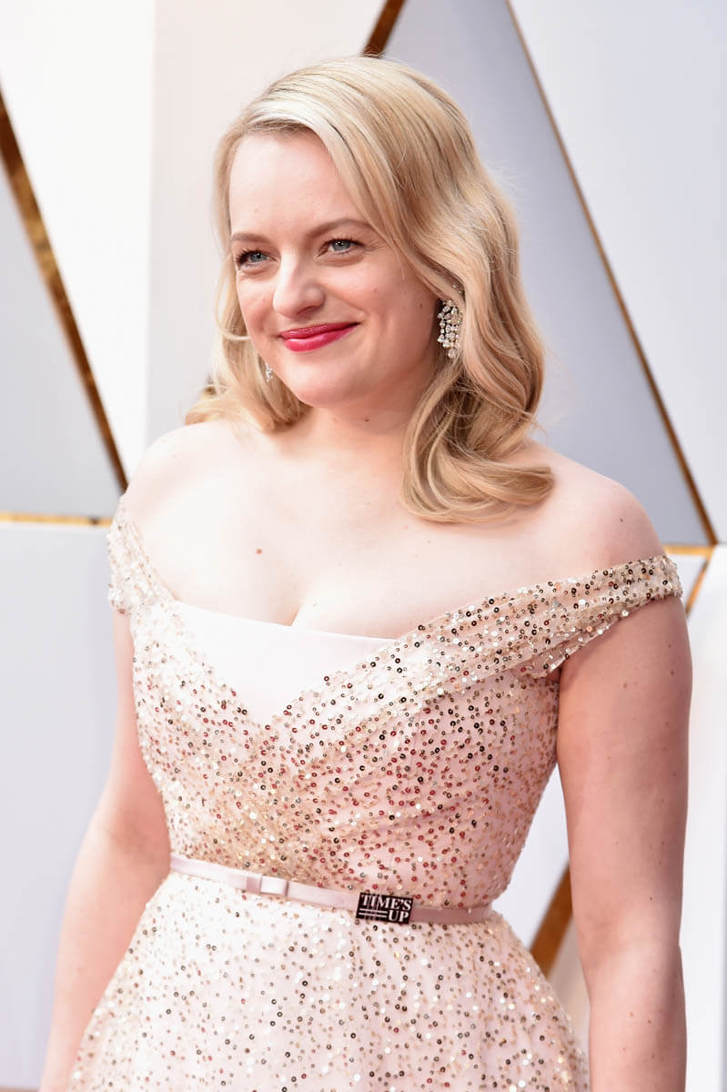 Peeing beside Elisabeth Moss on the way to the Oscars