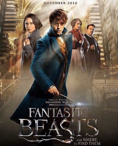 Resultado de imagen para Fantastic Beasts and Where to Find Them movie poster