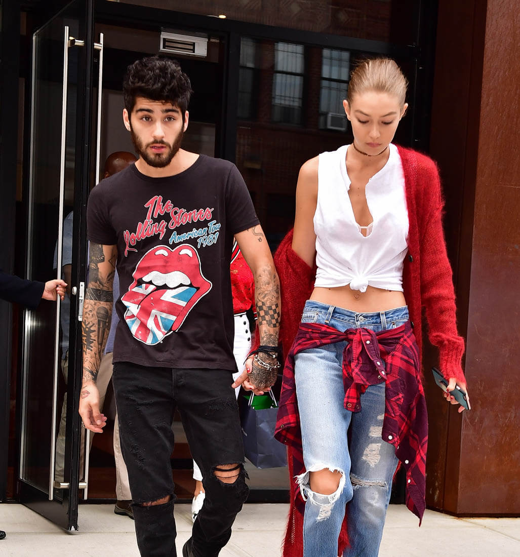 gigi zayn shirt