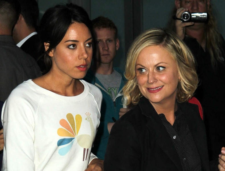 Are amy poehler and aubrey plaza really dating
