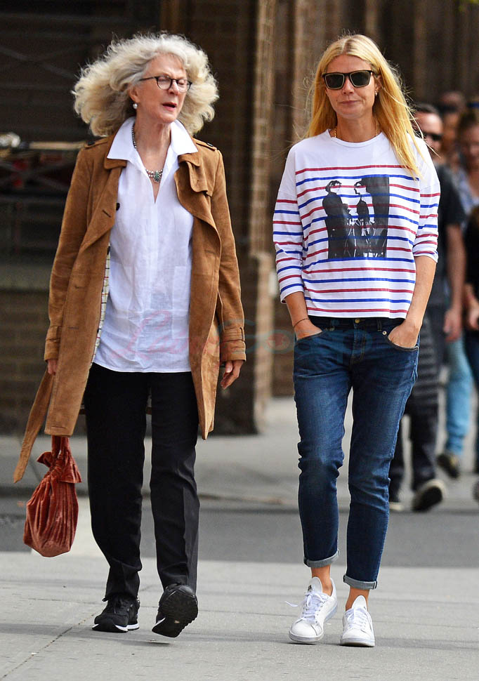 Gwyneth Paltrow and her mother, Blythe Danner, out after a ...