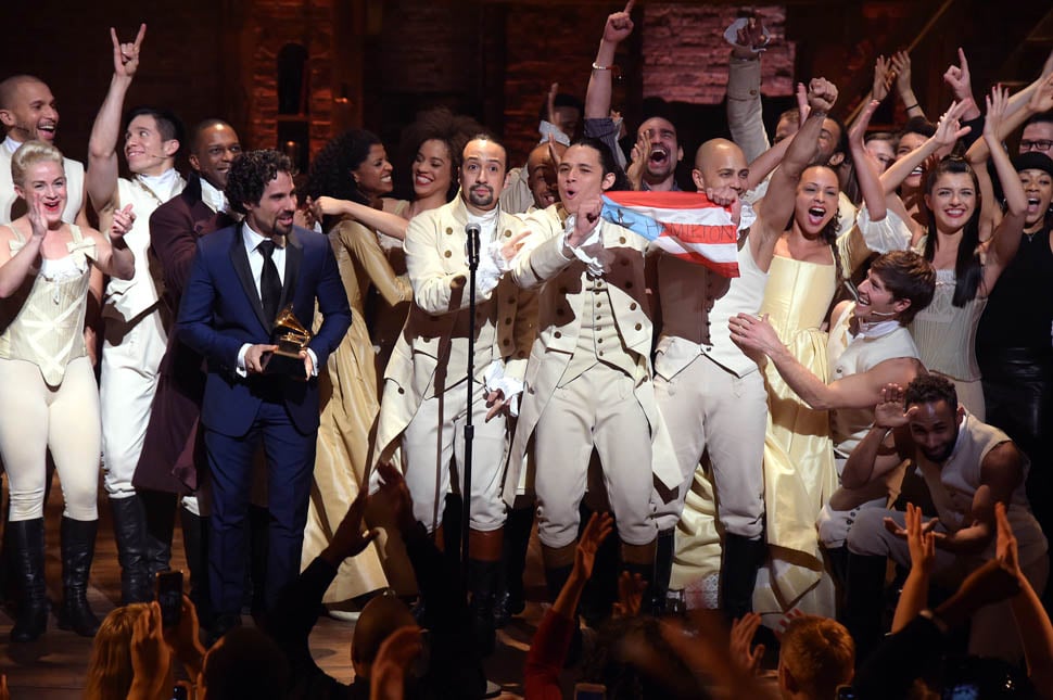 The Cast Of Hamilton Performs And Wins Best Musical Theatre Album At The 2016 Grammy Awards 