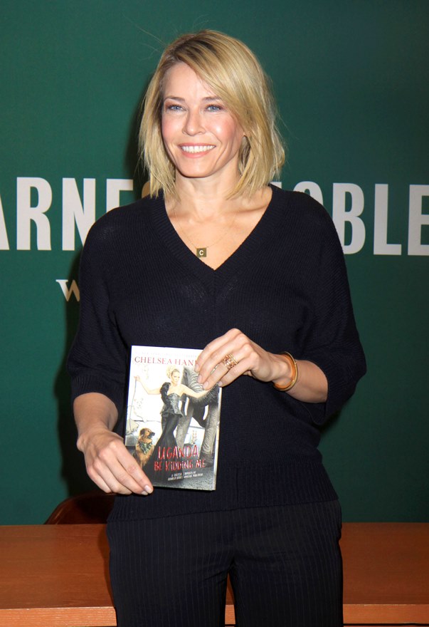 chelsea handler book signing nyc