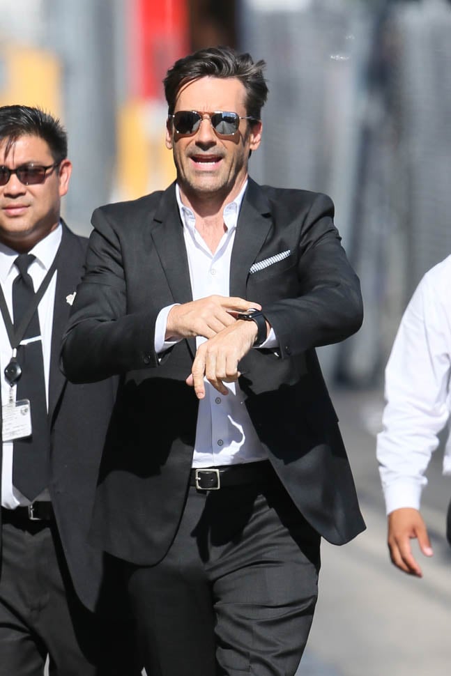 Jon Hamm Looks Great At Jimmy Kimmel Lainey Gossip Entertainment Update