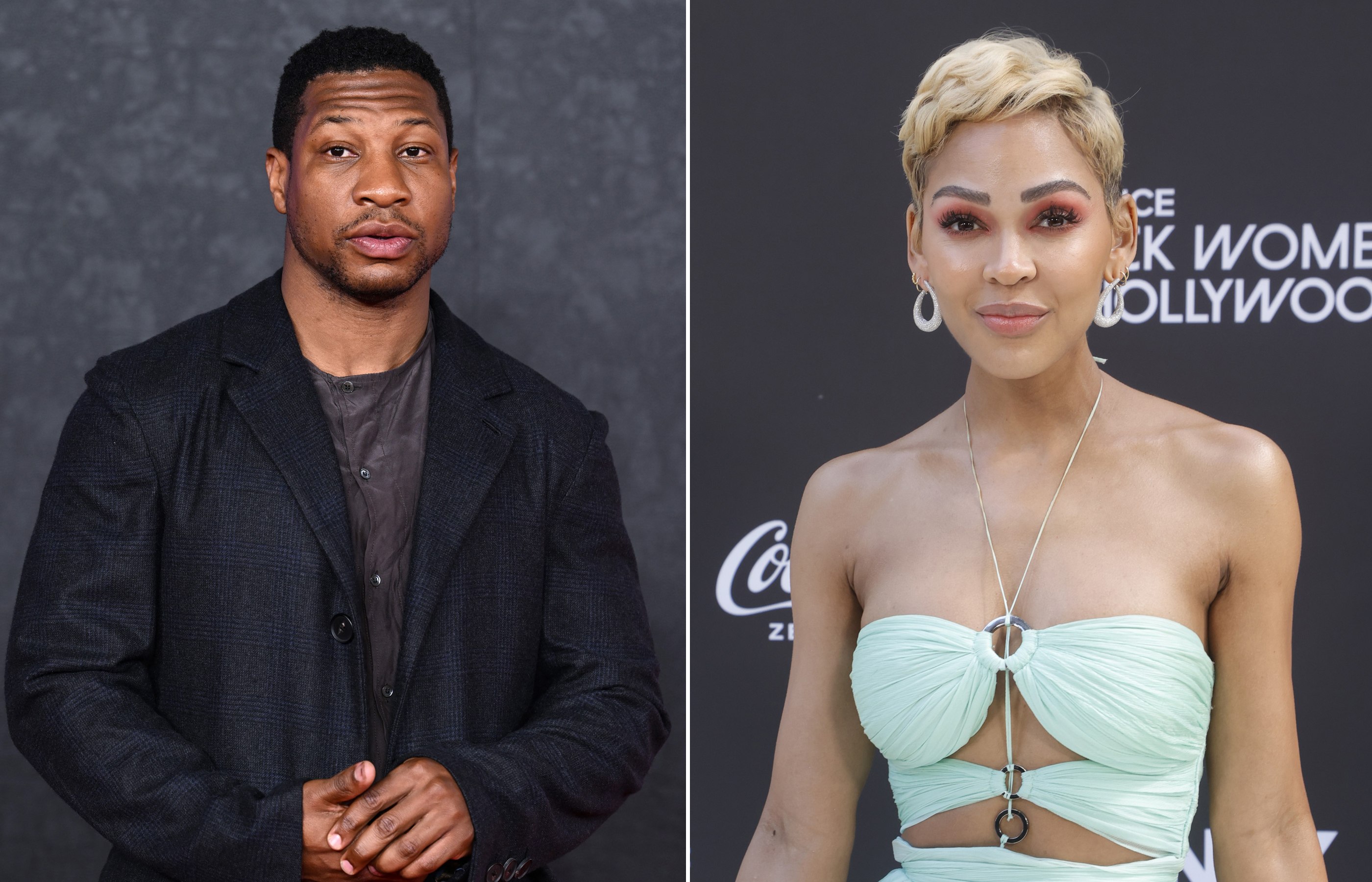 Jonathan Majors Photographed With Rumoured Girlfriend Meagan Good Which