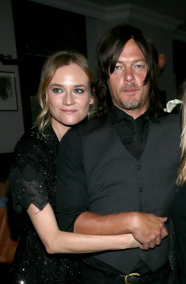 Norman Reedus And Diane Kruger Interviewed Each Other And Shit Got