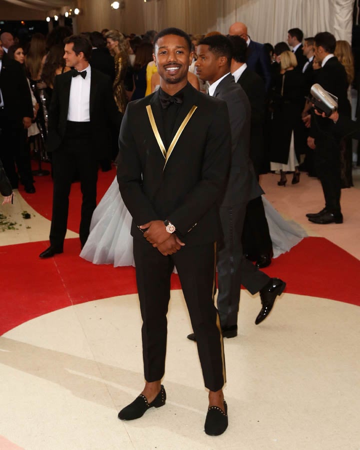 Michael B Jordan's short pants at the 2016 MET GalaLainey Gossip