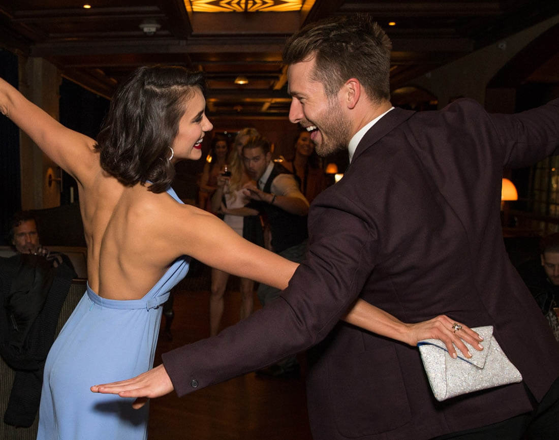 Nina Dobrev and Glen