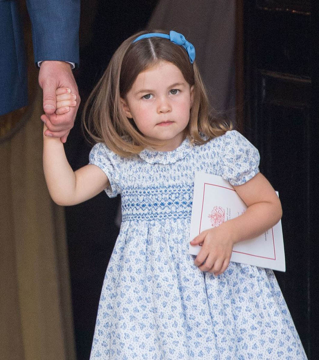 Prince William and Catherine attend Prince Louis&#39;s christening with Prince George and Princess ...