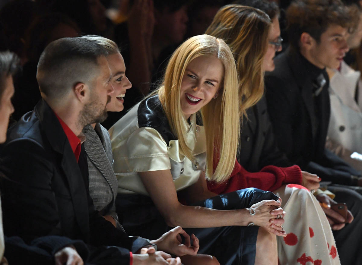 Sebastian Stan sits front row at Calvin Klein show during New York Fashion Week1200 x 879