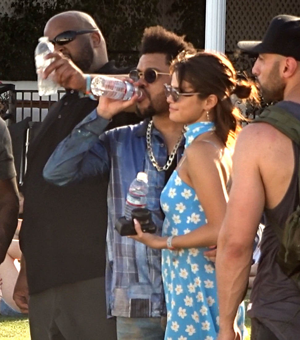 Resultado de imagen de Selena Gomez & The Weeknd en coachella
