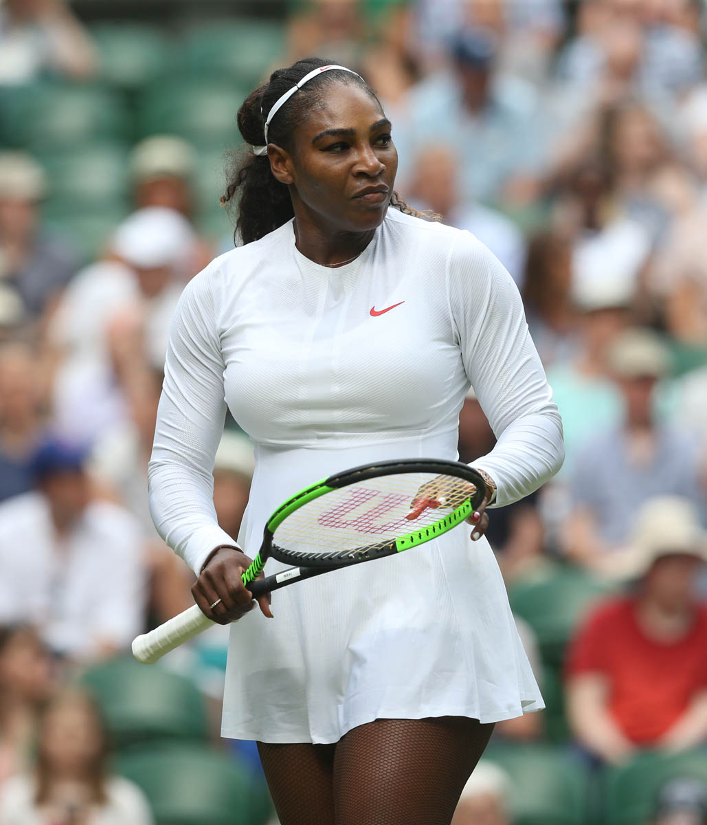 Serena Williams wins second round match at Wimbledon and Intro for July 5, 20181029 x 1200