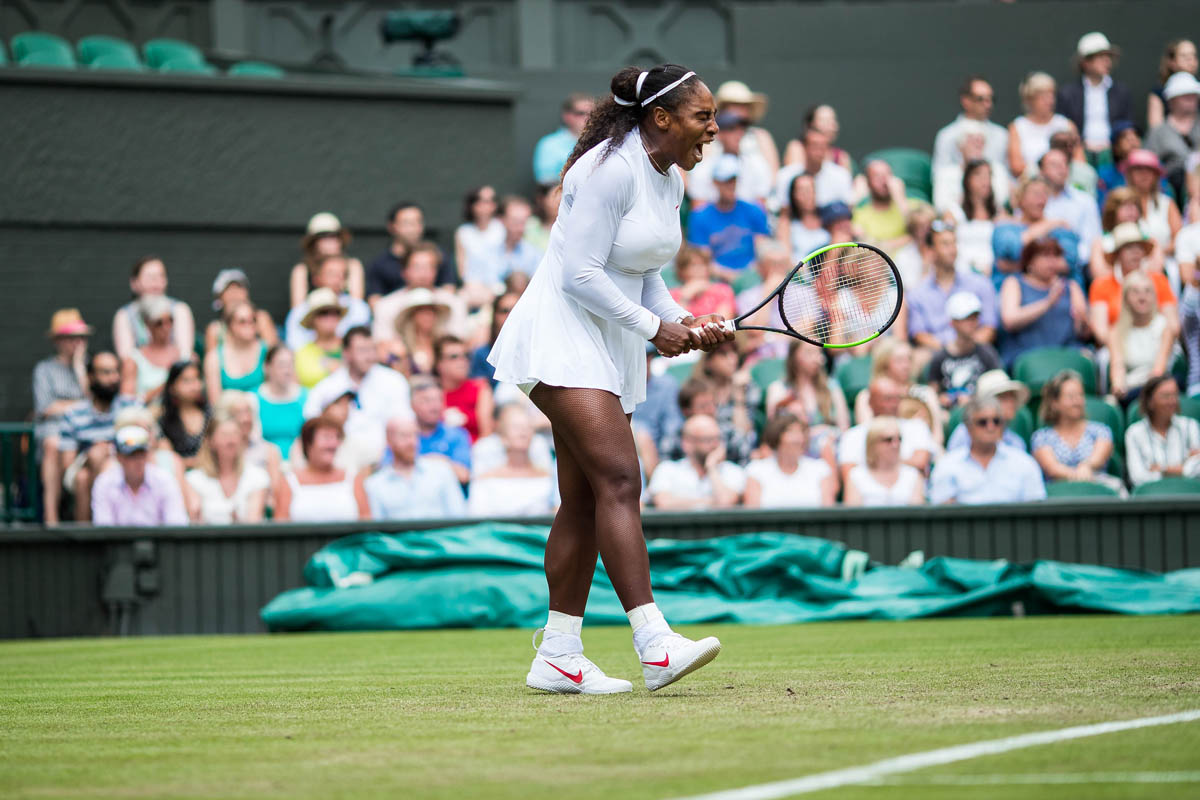 Serena Williams wins second round match at Wimbledon and Intro for July 5, 20181200 x 800