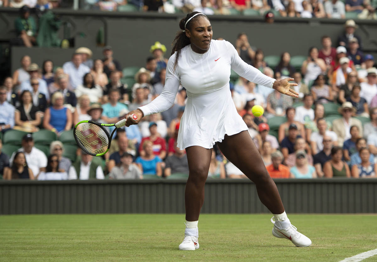 Serena Williams wins second round match at Wimbledon and Intro for July 5, 2018