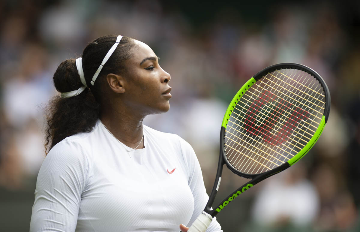 Serena Williams wins second round match at Wimbledon and Intro for July 5, 20181200 x 773