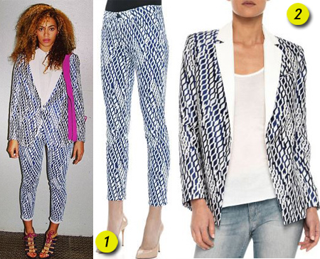 Sasha Finds: Beyonce’s print match, Hilary’s skirt and more…
