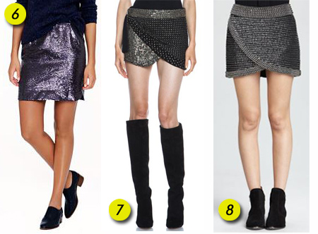 Sasha Finds: Holiday Sequined Skirts 2013