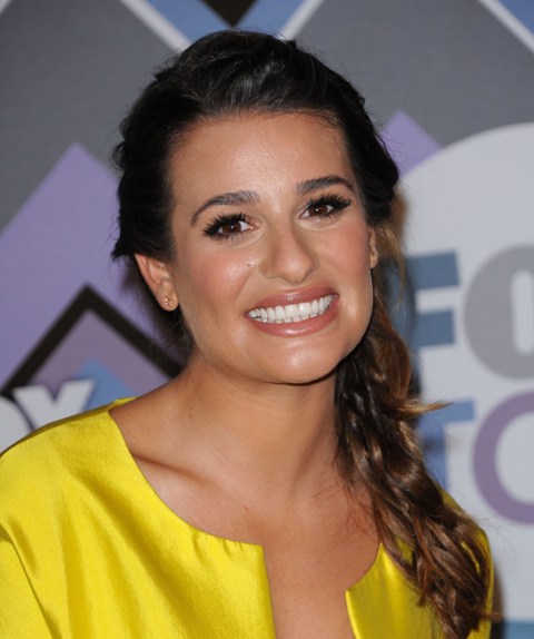 Lea Michele In Yellow And White