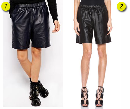 Sasha Finds: Long Leather Shorts|Lainey Gossip Lifestyle