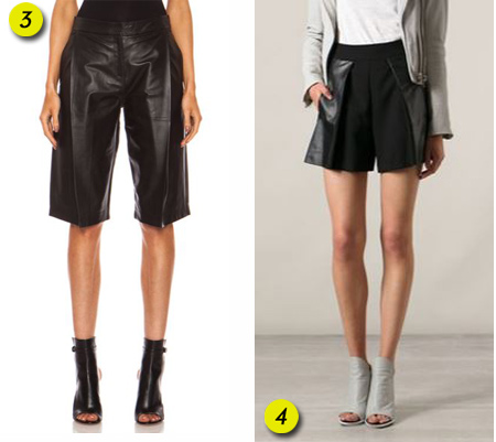 Sasha Finds: Long Leather Shorts|Lainey Gossip Lifestyle