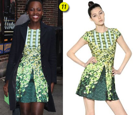 Sasha Finds: Lupita’s Ellen and Letterman Outfits