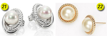 Sasha Finds: Sasha Finds: Pearl Studs