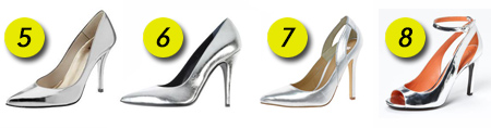 Sasha Finds: Silver shoes