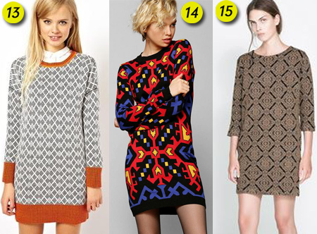 Sasha Finds: Sweater Dresses 2013 
