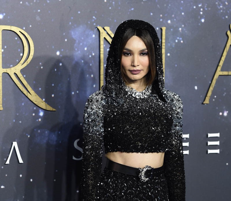 Outfit of the Week: Gemma Chan, the “Cosmic Red Riding Hood”