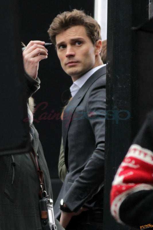 Jamie Dornan is really hot on the set of Fifty Shades Of 