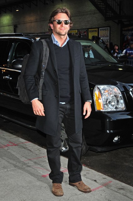 Bradley Cooper Photo: Arriving @ Letterman