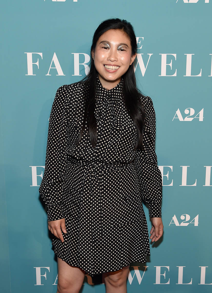 Awkwafina and Lulu Wang attend New York premiere of The Farewell