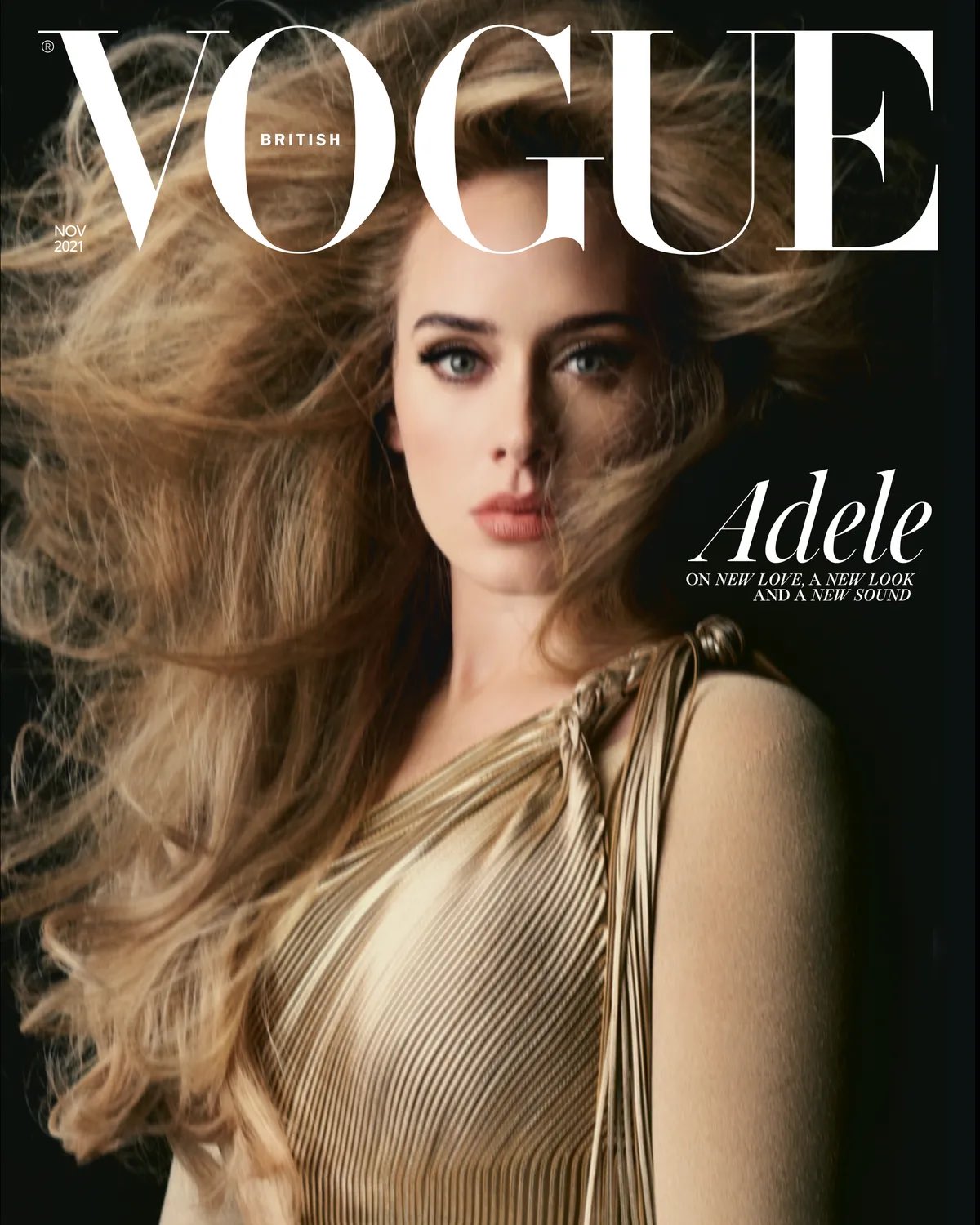 Adele covers both American and British Vogue complete with two separate