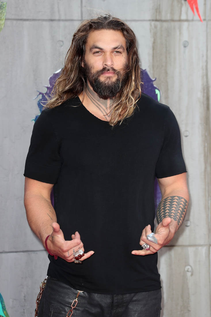 Ben Affleck at London premiere of Suicide Squad with Henry 