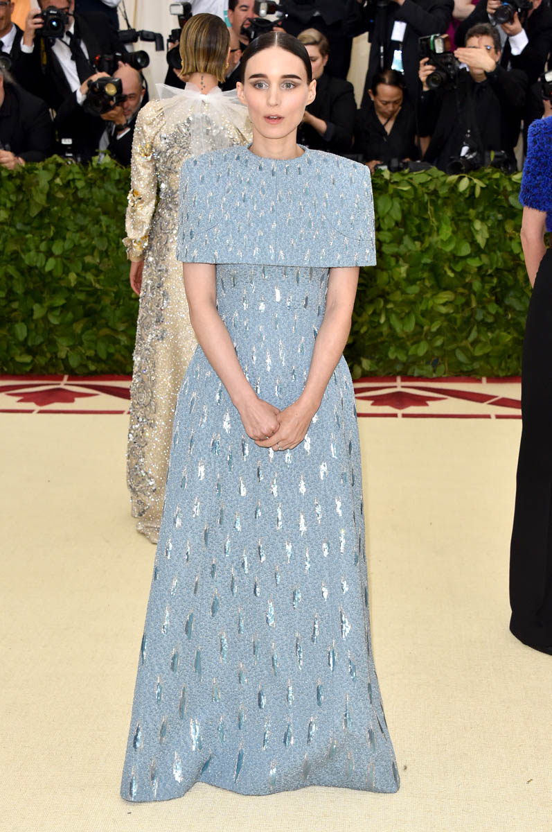 Alicia Vikander, Jennifer Connelly, and Rooney Mara at 2018 Met Gala