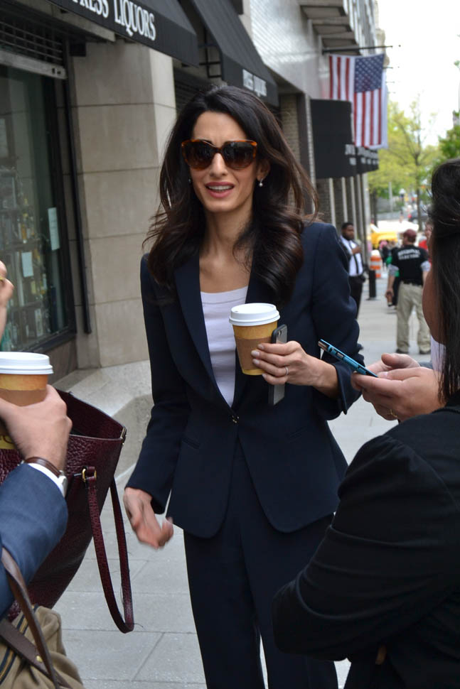 George Clooney reportedly helps Amal pick out her clothes|Lainey Gossip ...