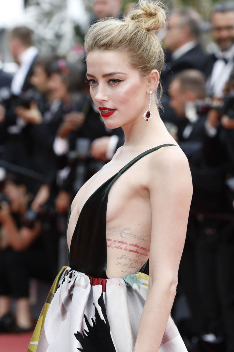 Amber Heard's glorious Valentino dress at Cannes premiere 