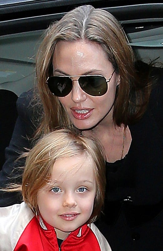 Angelina Jolie speaks at women in the World Summit and leaves New York ...