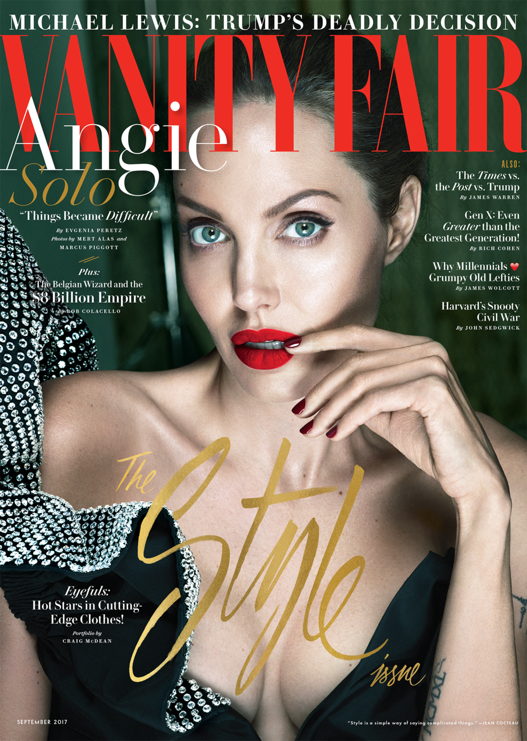 Angelina Jolie Covers Vanity Fair In First Significant Interview Since Split With Brad Pitt