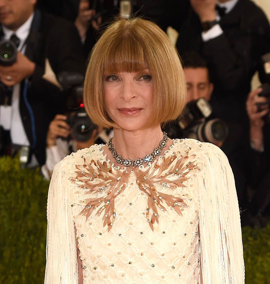 Anna Wintour in Chanel at the 2016 MET Gala and Intro for May 3, 2016 ...