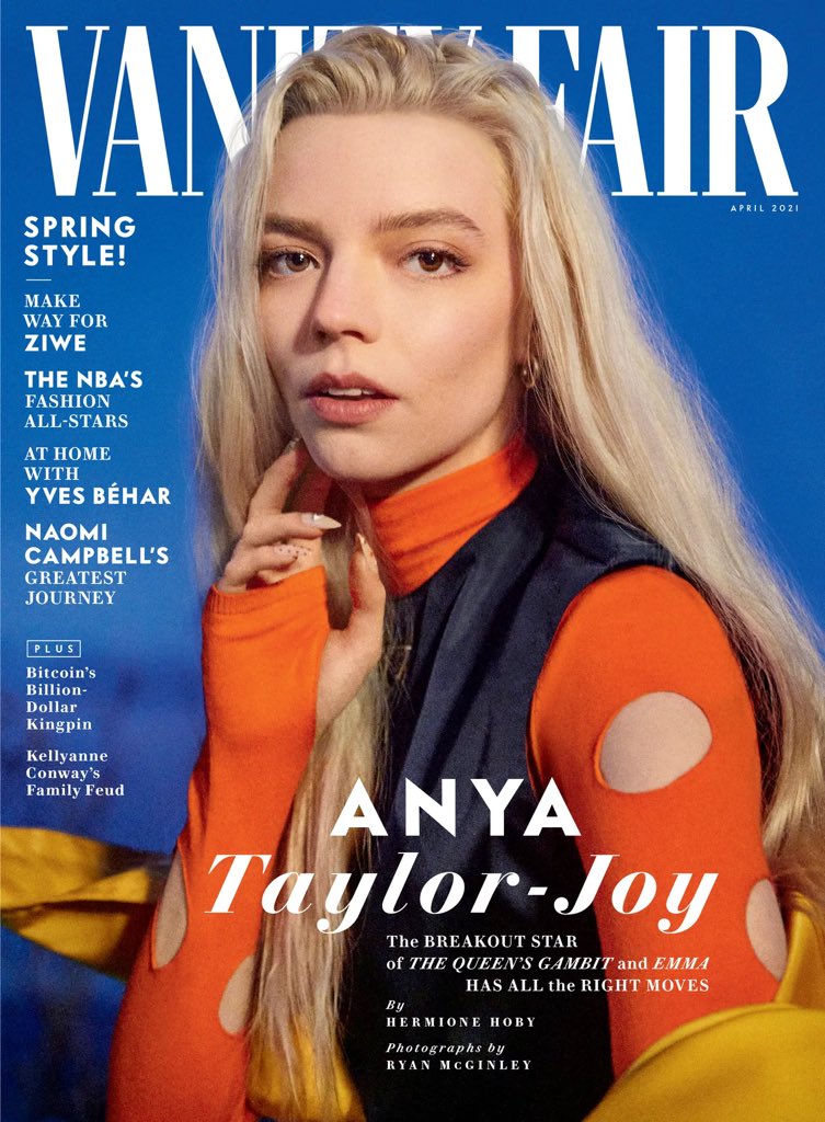 Anya TaylorJoy feels part and parcel of the New Celebrity in Vanity