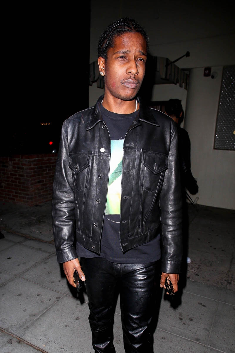 asap rocky saint laurent