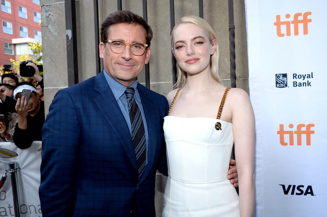 Emma Stone and Steve Carell transform themselves in 'Battle of the