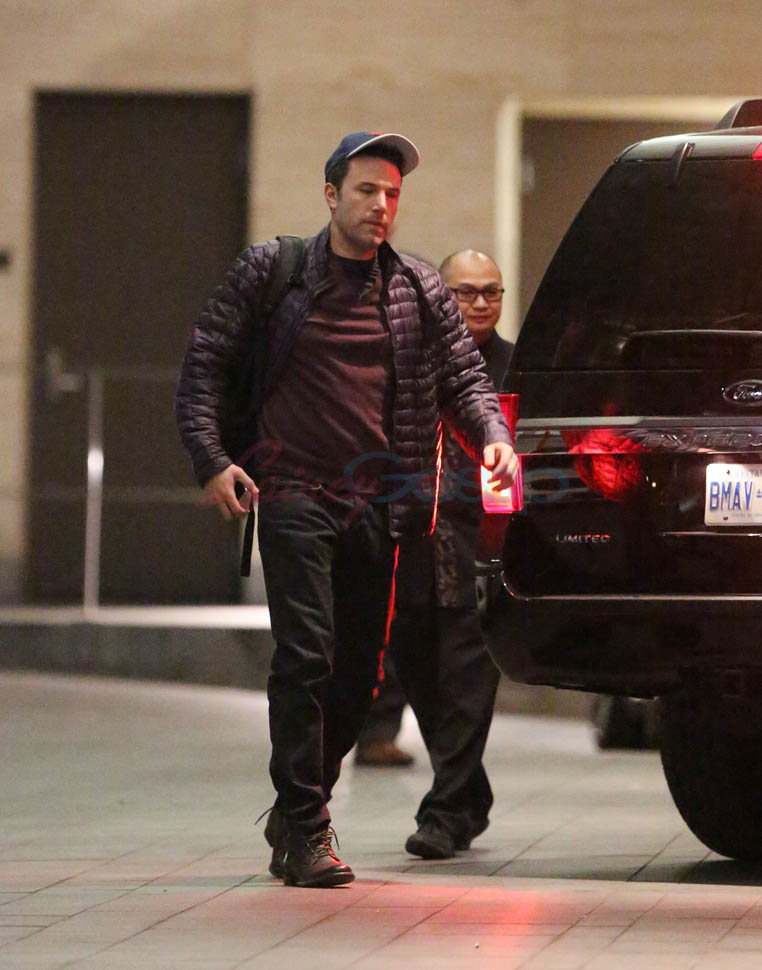 Ben Affleck on the set of Suicide Squad in Toronto|Lainey Gossip ...