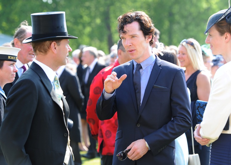Benedict Cumberbatch At The Queen S Garden Party Lainey Gossip