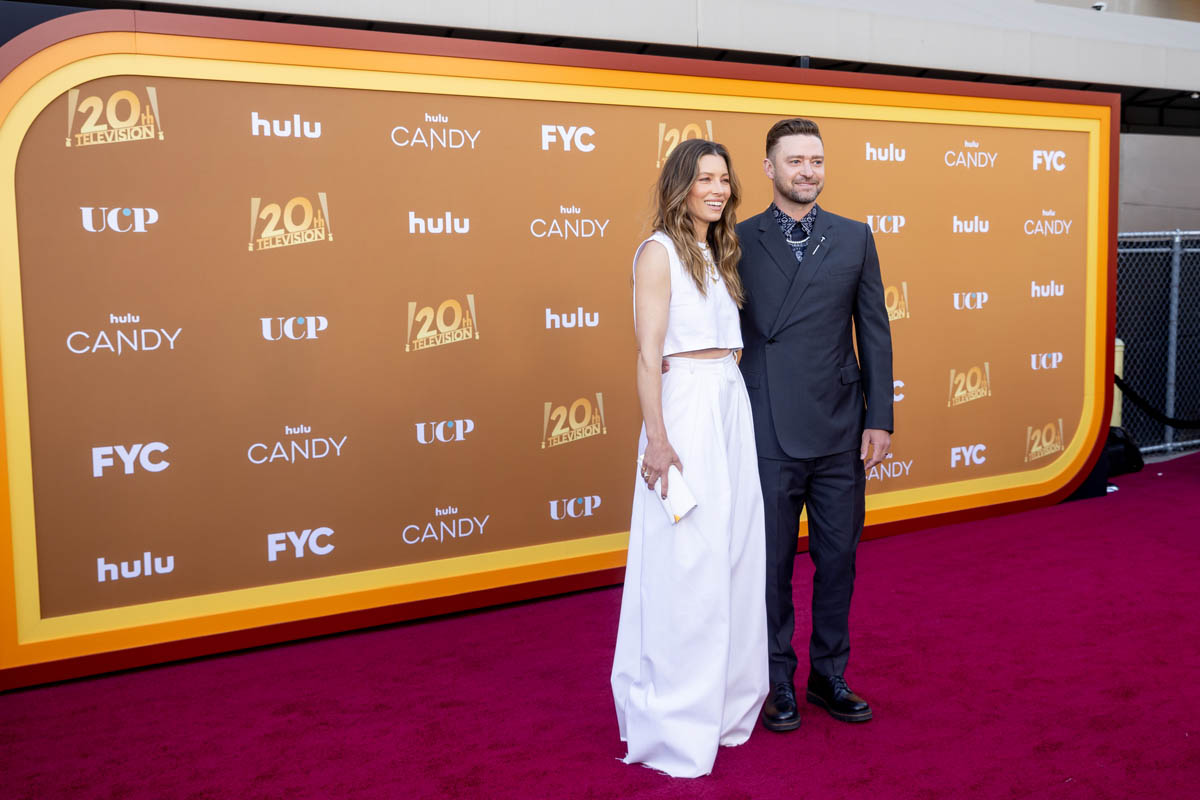 Justin Timberlake arrives at the Los Angeles premiere of Candy